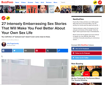 The Best Embarrassing Sex Stories Online - HookupCloud